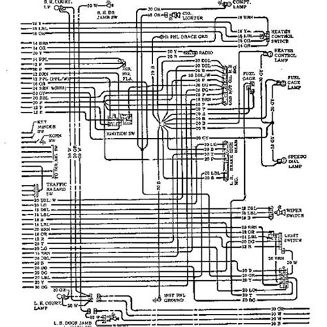 1967 chevy heater diagram wiring schematic 